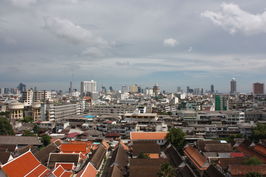Výhled na město ... mrakodrapy jsou vně centra. | Thailand - Bangkok I. - 12.8.2010